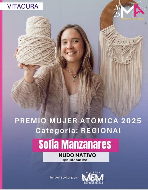 Sofía Manzanares Premio Mujer Atómica 2025